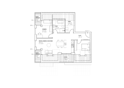 Grundriss von Wohnung 15